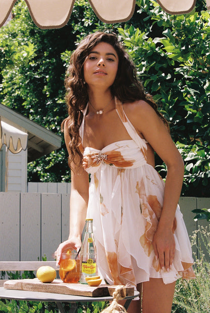 FLORAL | Vestido de Gasa